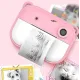 Дитячий Фотоапарат Миттєвого Друку із Підтримкою microSD card FullHD. Рожевий (9372)