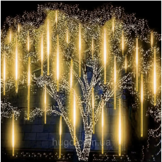 Гирлянда LED METEOR LIGHT - палочки, трубочки стеклянные