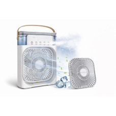 Настольный вентилятор с увлажнителем воздуха 4в1 AIR COOLER FAN
