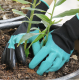 Садові рукавички з кігтями Garden Gloves. 