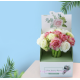 Ручка РОЗЫ РАЗНОЦВЕТНЫЕ (pencil-flowers, PF1)
