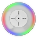 RGB   люстра с колонкой 38 см
