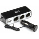 WF-0096 - разветвитель 3*прикуреватель + 1*USB