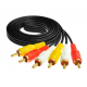 Кабель 3xRCA ~ 3xRCA 5м