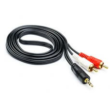 Кабель AUX 3.5мм ~ 2xRCA 1.5м