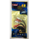 Кабель 2xRCA ~ 2xRCA 1.5м