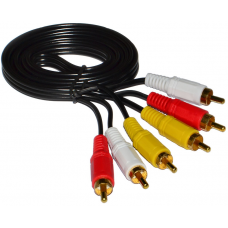 Кабель 3xRCA ~ 3xRCA 1.5м