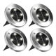 SOLAR DISK LIGHTS - солнечные светильники 4шт