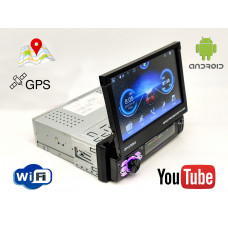 7188A - автомагнитола 1DIN MP5 ANDROID GPS 2/16GB